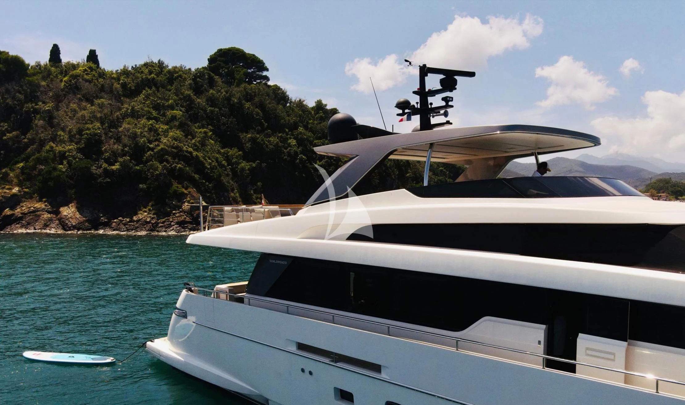 a boat on the water aboard MUMA Yacht for Sale