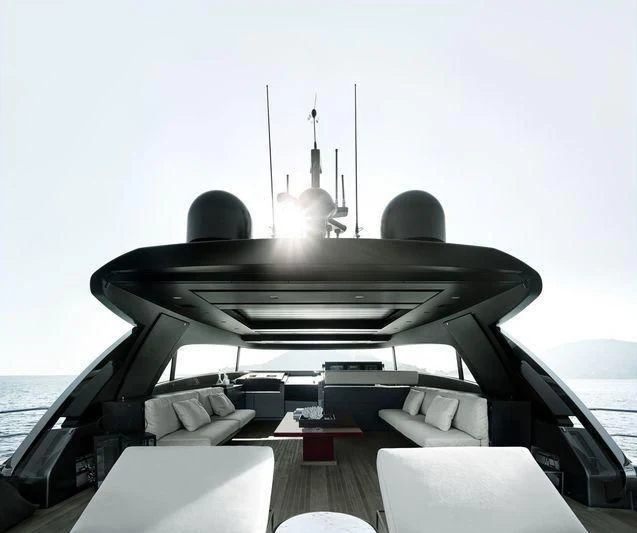 a boat on the water aboard SANLORENZO SX88/01 Yacht for Sale