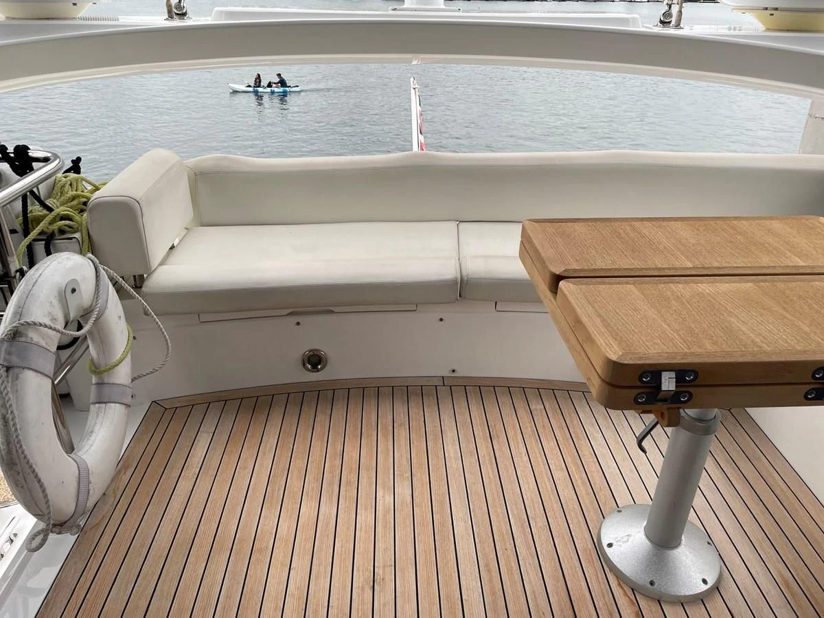 a boat on the water aboard GRACE ELLEN Yacht for Sale