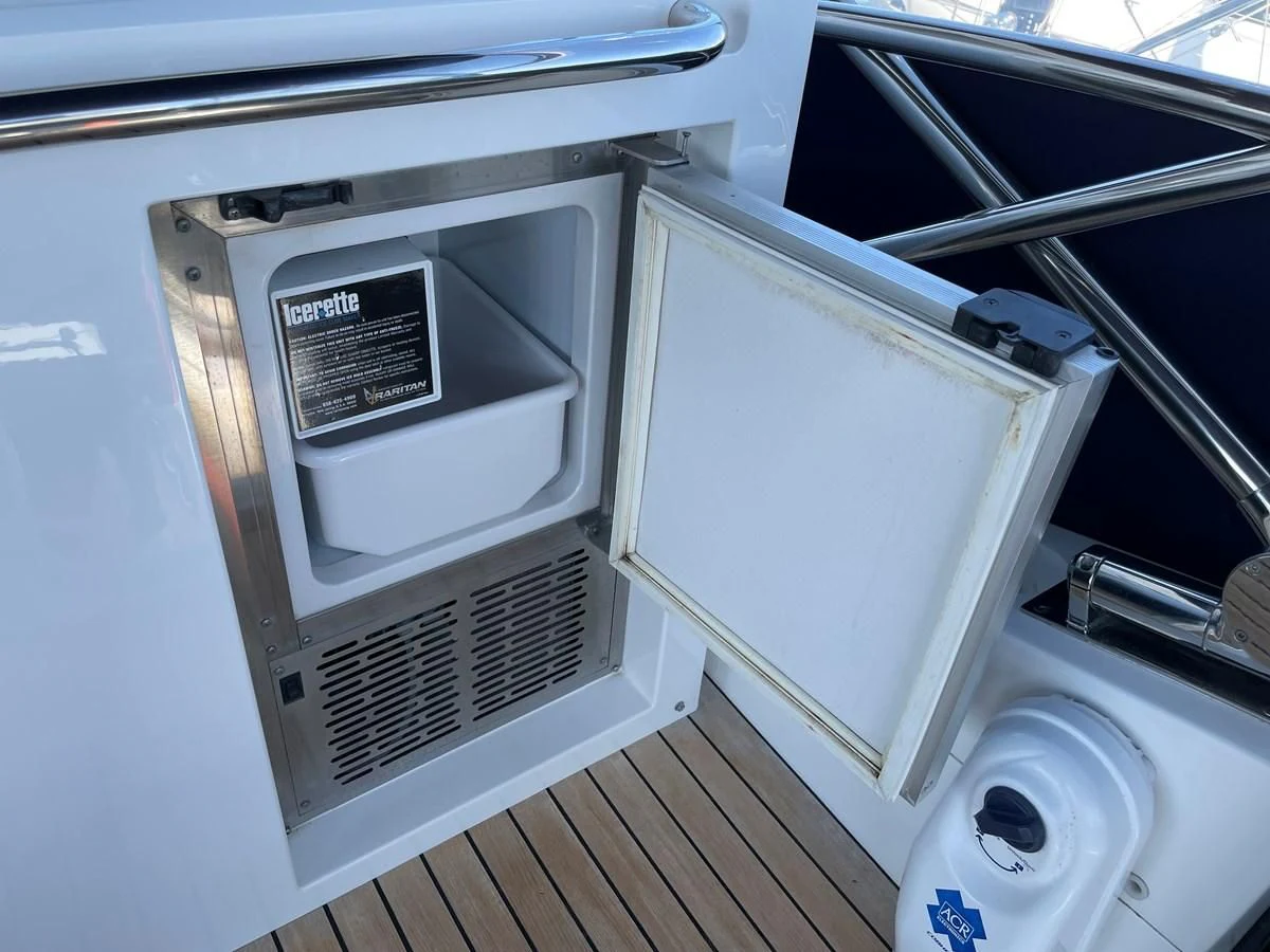 a machine on the counter aboard GRACE ELLEN Yacht for Sale