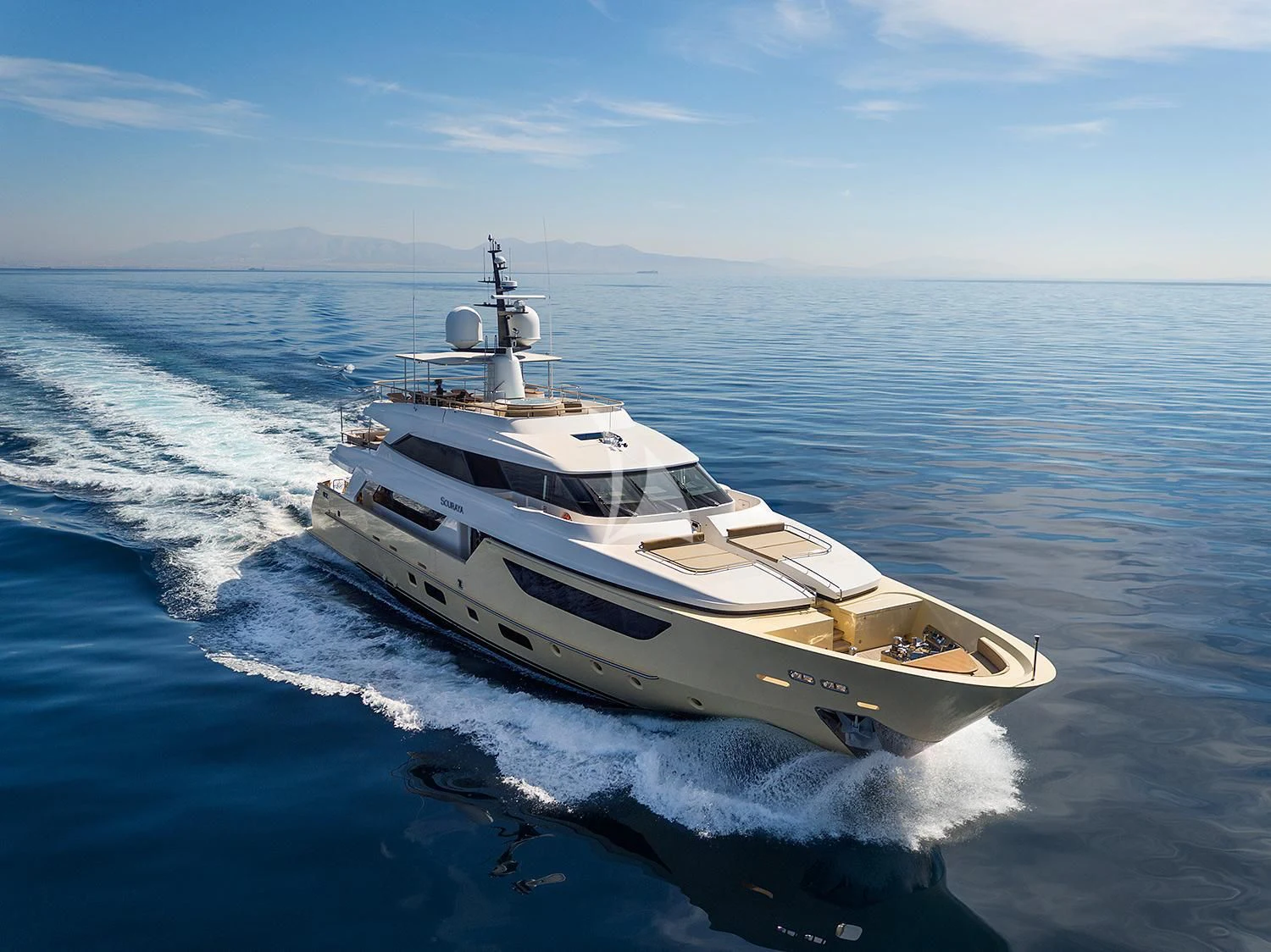 a boat on the water aboard SOURAYA Yacht for Sale