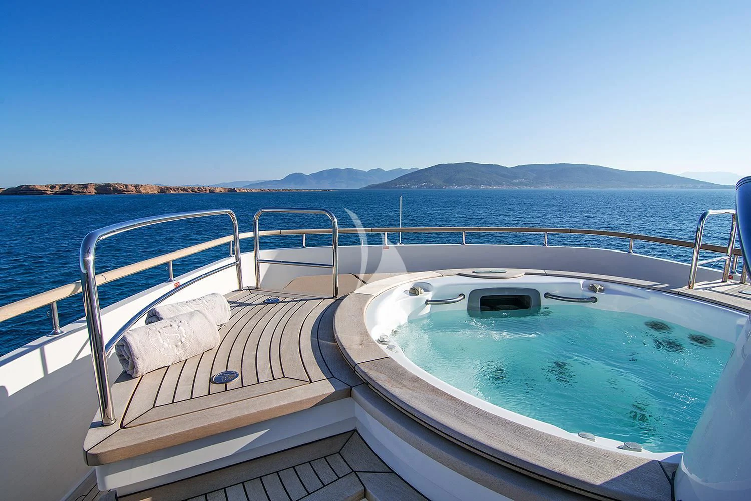 a boat on the water aboard SOURAYA Yacht for Sale