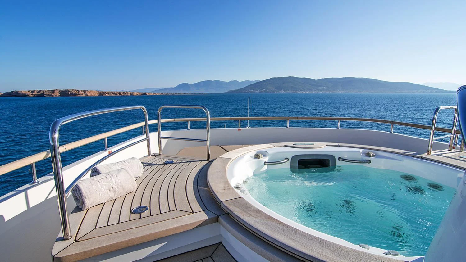 a boat on the water aboard SOURAYA Yacht for Sale