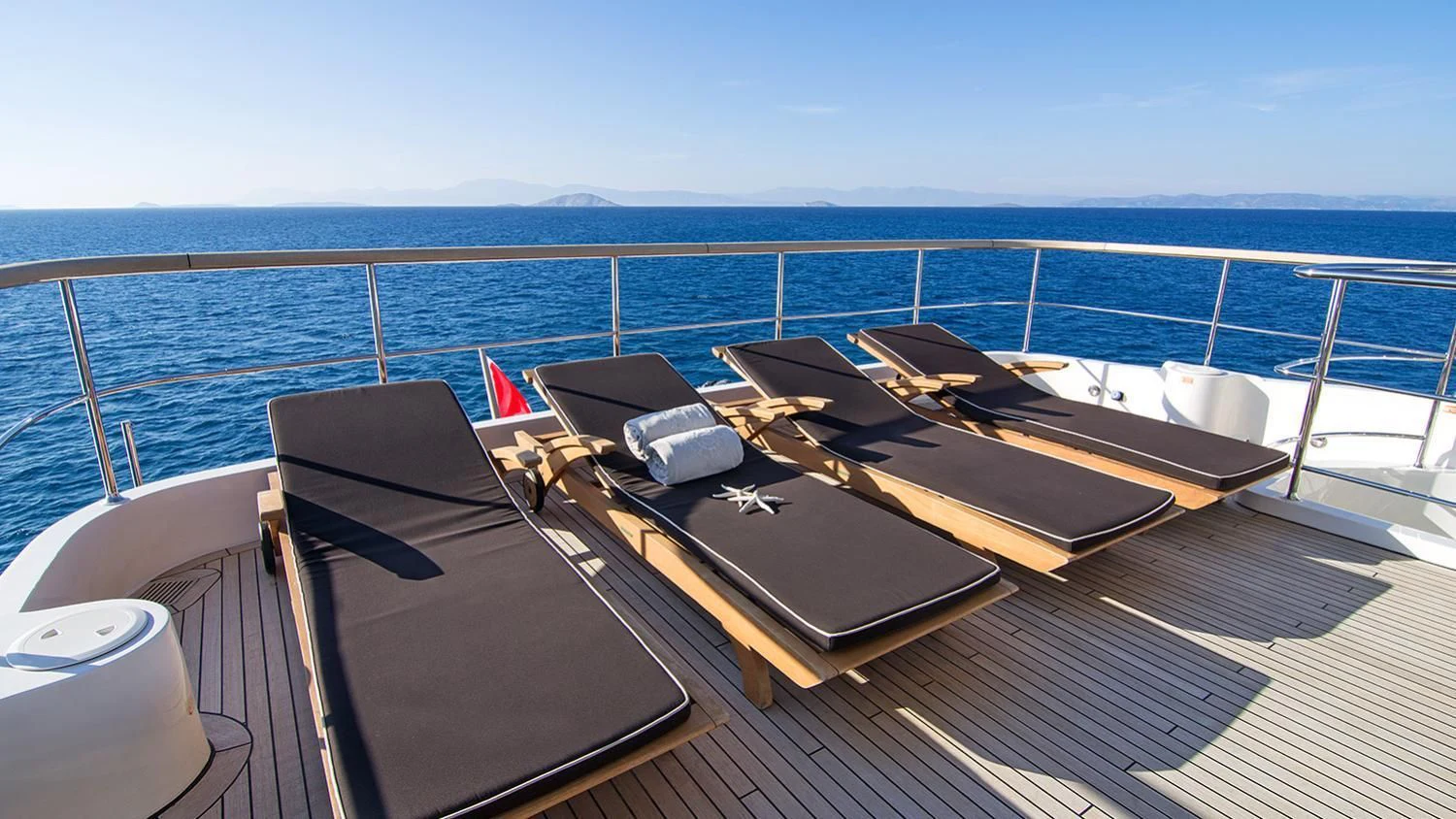 a boat on the water aboard SOURAYA Yacht for Sale