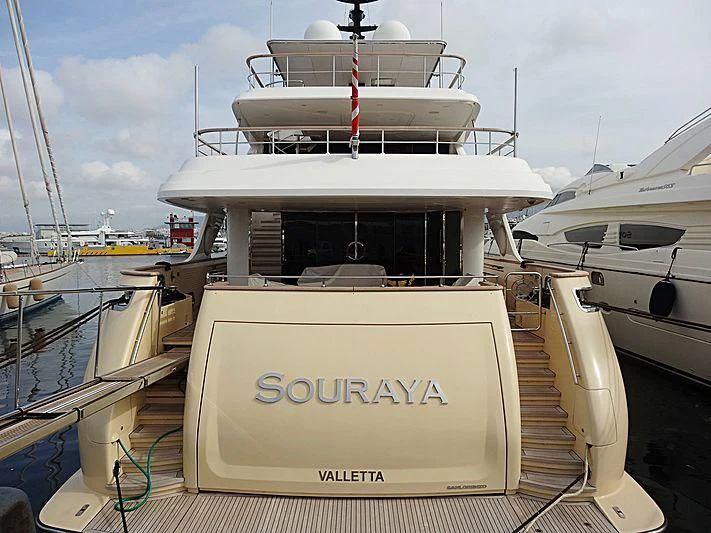 a boat on the water aboard SOURAYA Yacht for Sale