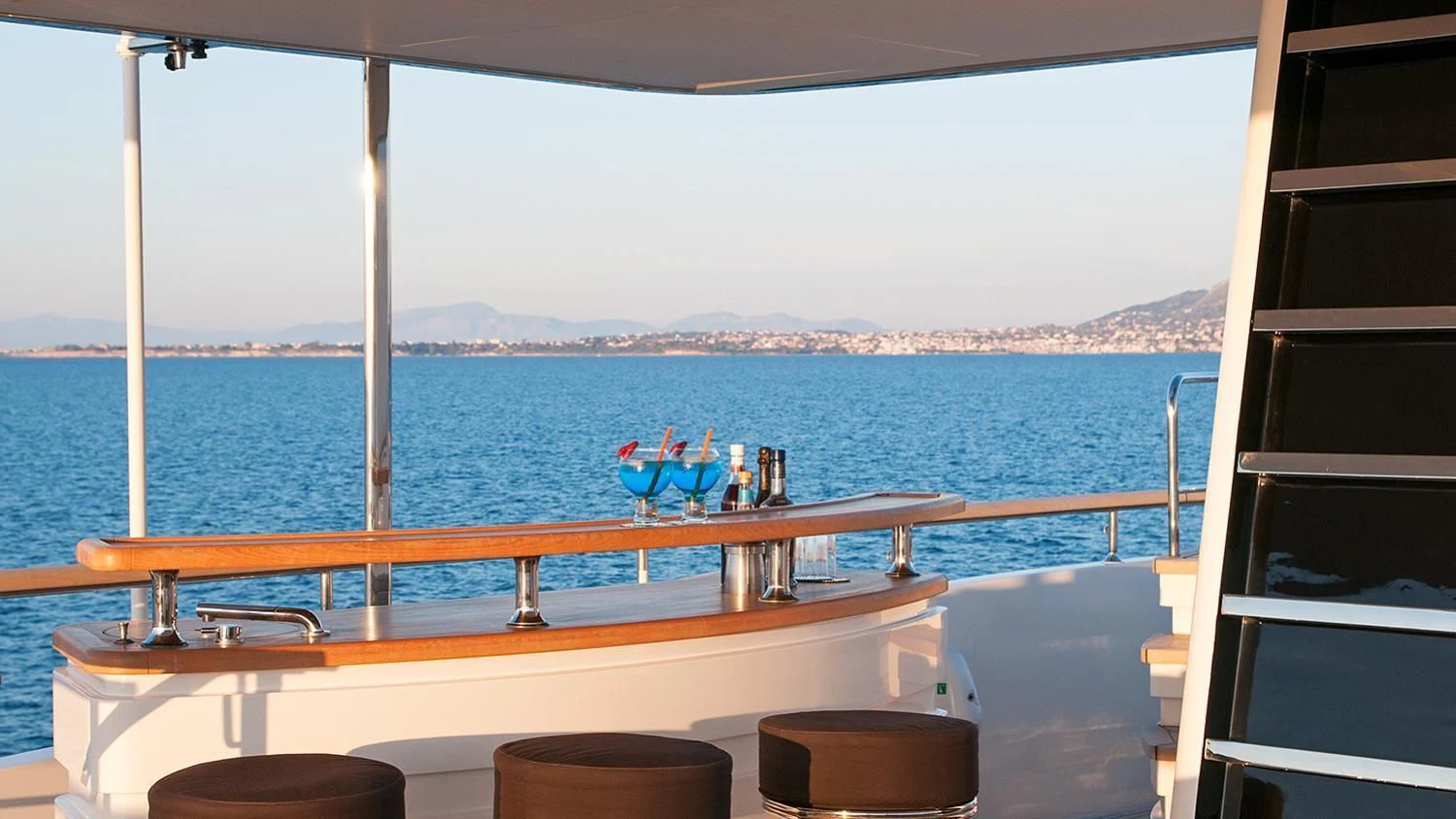 a boat on the water aboard SOURAYA Yacht for Sale