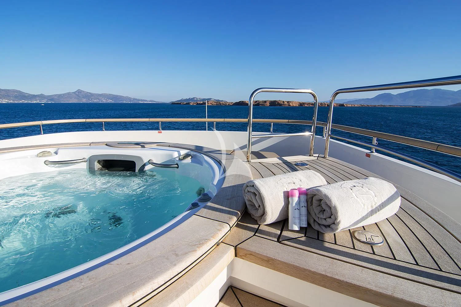 a boat on the water aboard SOURAYA Yacht for Sale