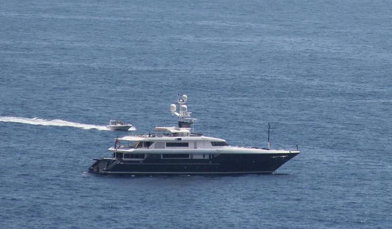 a boat on the water aboard EMERALD (YET) Yacht for Sale
