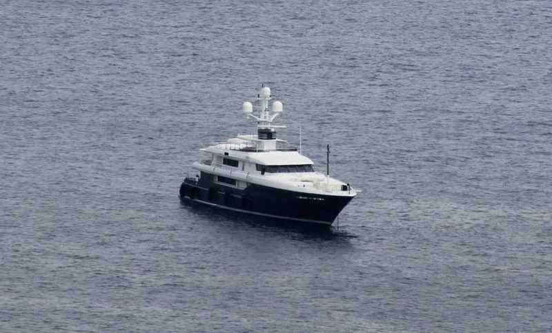 a boat in the water aboard EMERALD (YET) Yacht for Sale