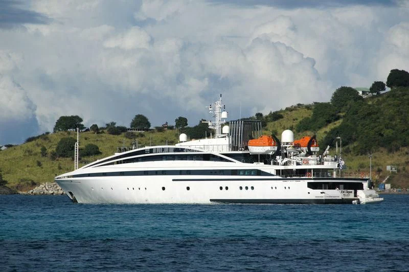 a white boat on the water aboard ELEGANT 007 Yacht for Sale
