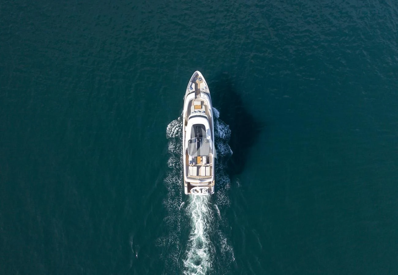 a boat on the water aboard FATSA Yacht for Sale