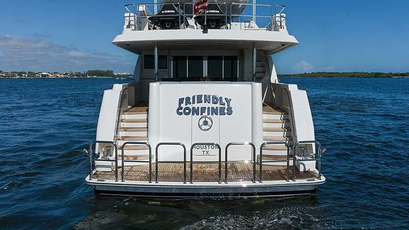 a boat on the water aboard AMAZING GRACE Yacht for Sale