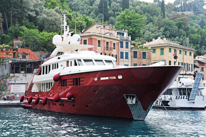 a boat on the water aboard LEDRA Yacht for Sale