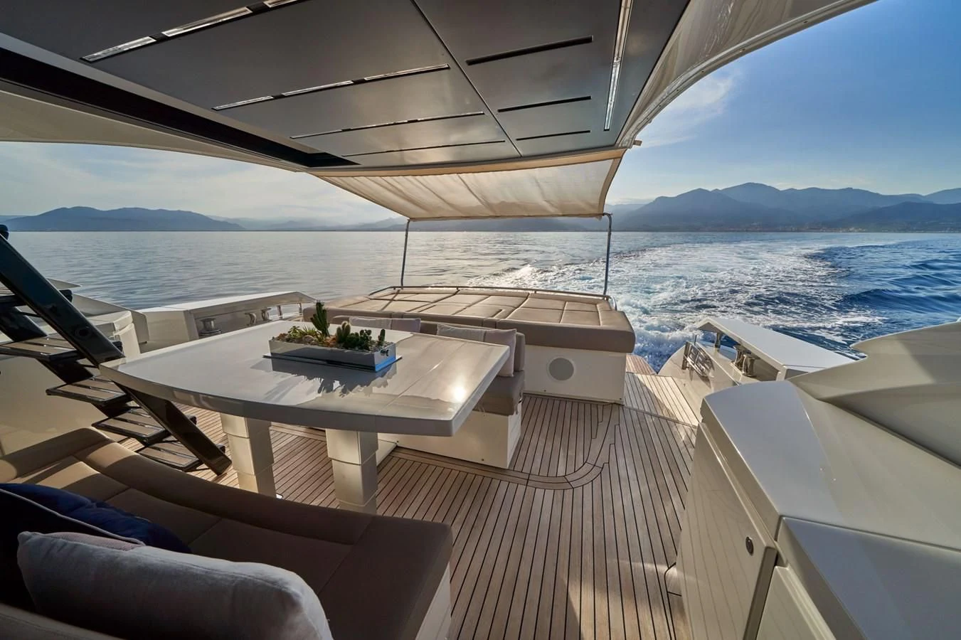 a boat on the water aboard HIT Yacht for Sale