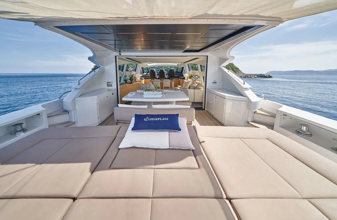 a boat on the water aboard HIT Yacht for Sale