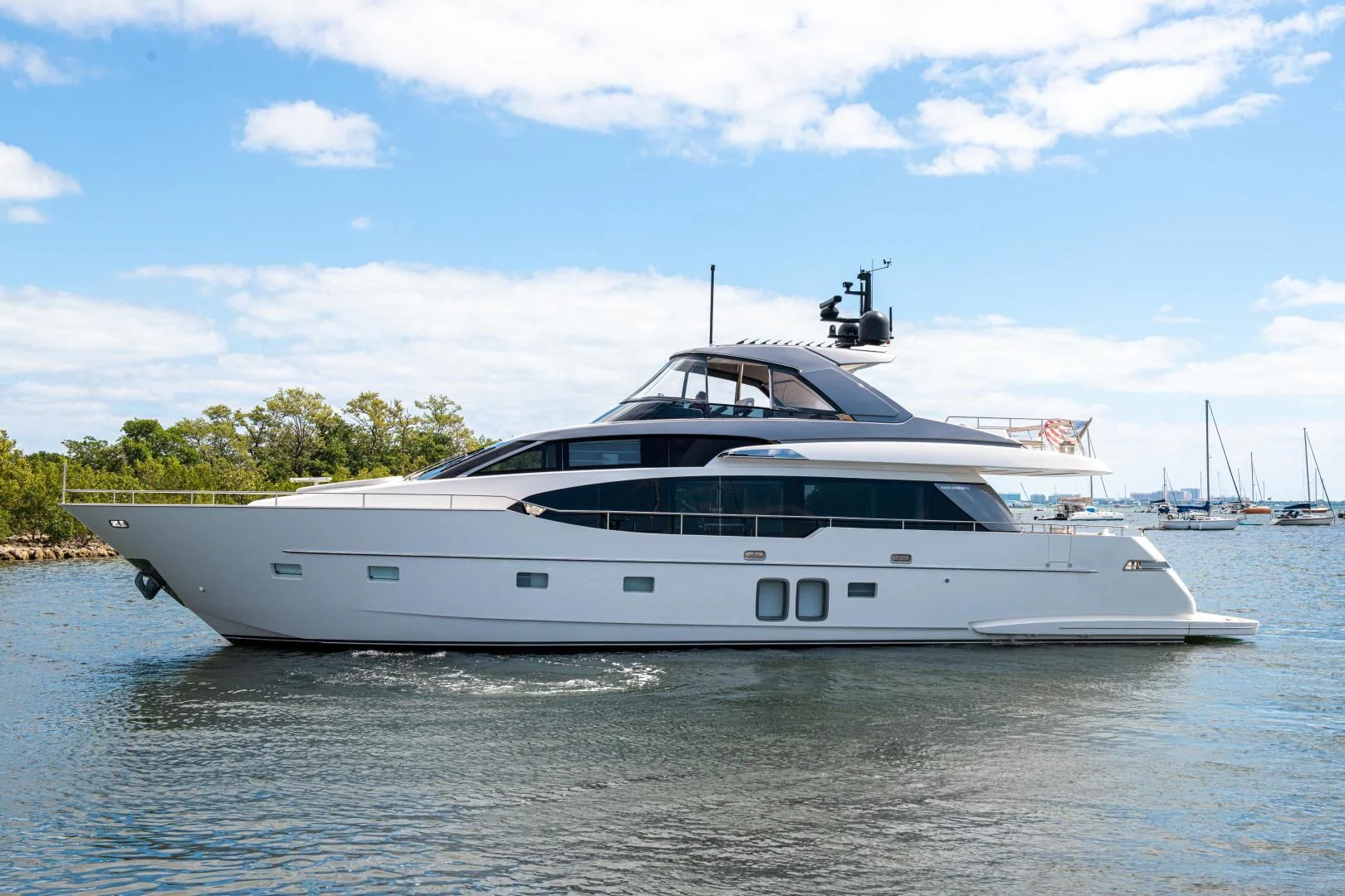 a boat on the water aboard MARAVI Yacht for Sale