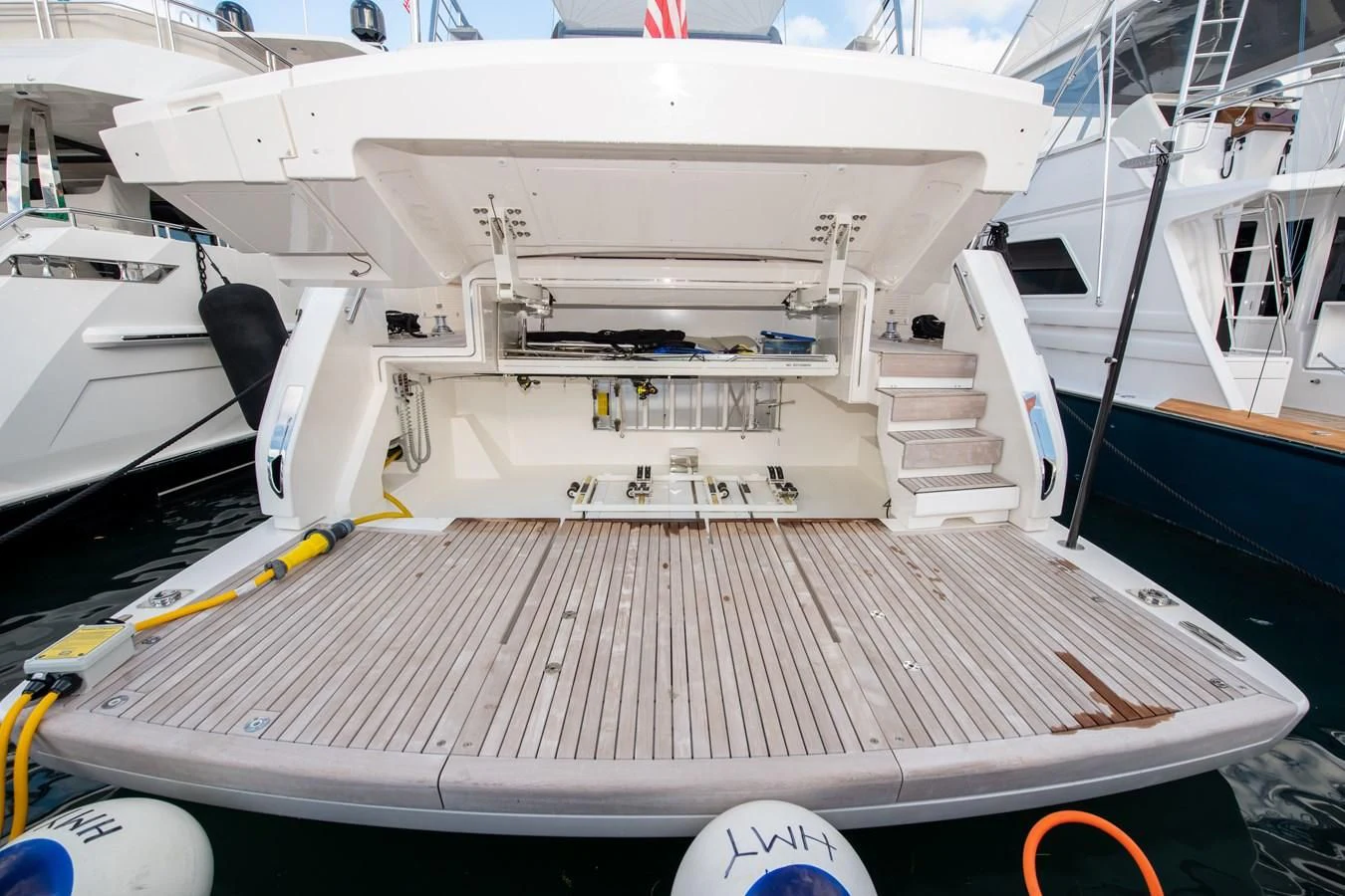 a boat on the water aboard MARAVI Yacht for Sale