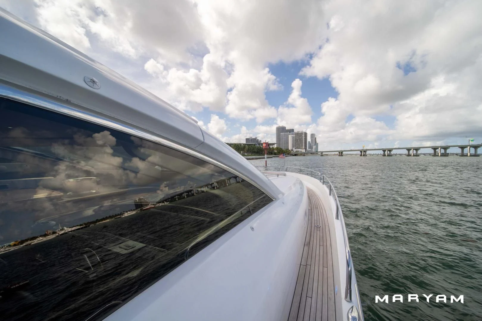 a boat on the water aboard FINS UP Yacht for Sale