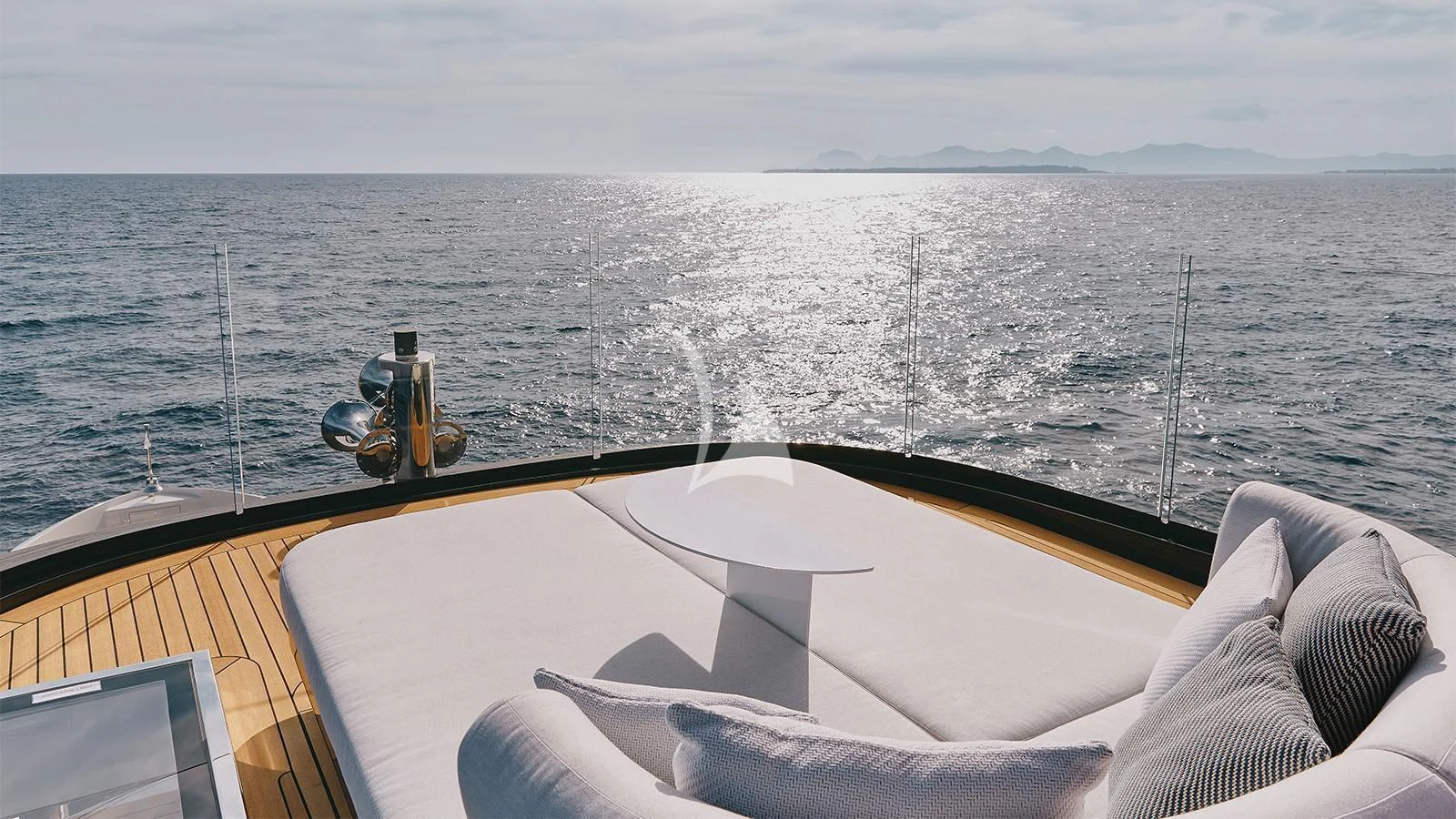 a boat on the water aboard KOJU Yacht for Sale