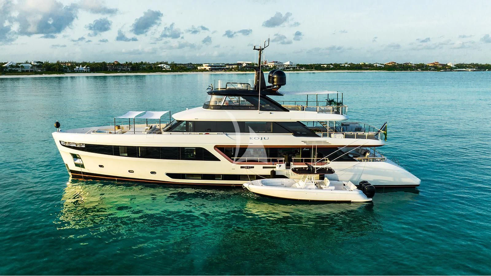a couple of boats in the water aboard KOJU Yacht for Sale