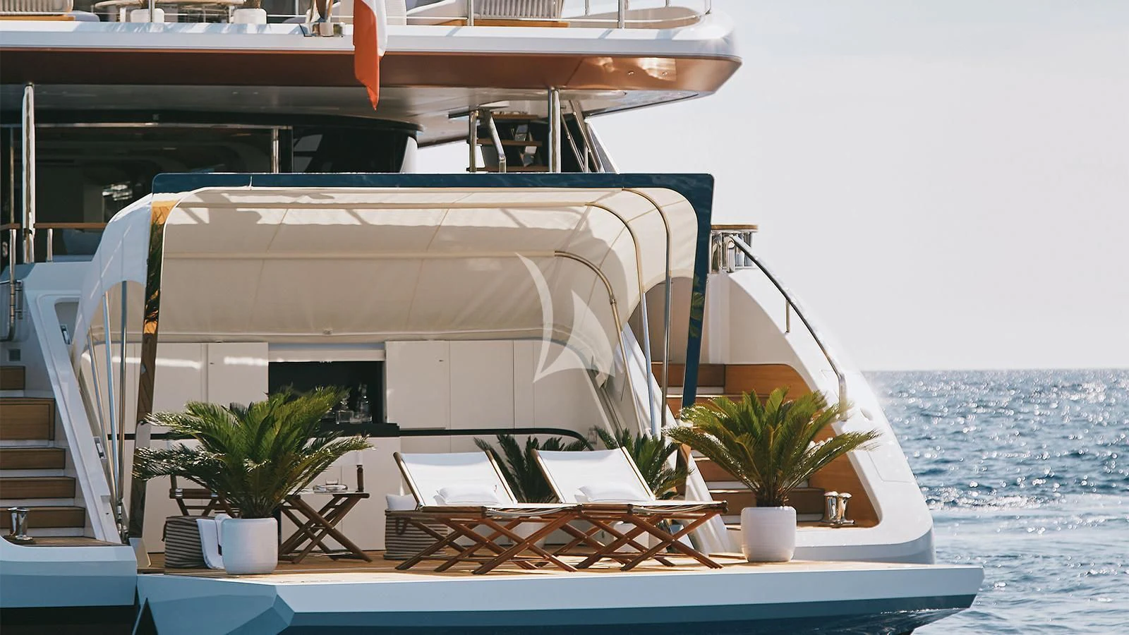 a boat on the water aboard KOJU Yacht for Sale