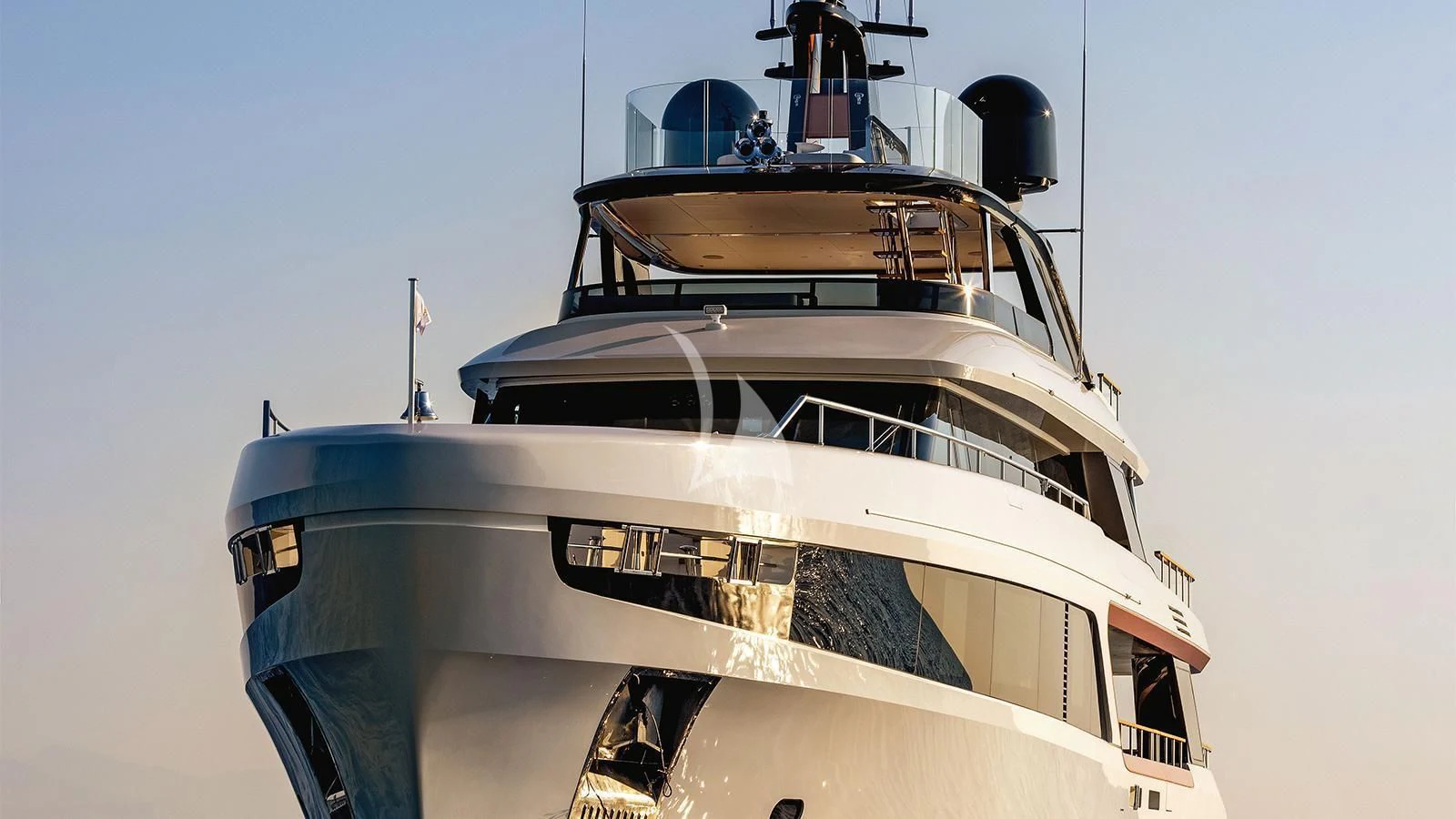 a large boat on the water aboard KOJU Yacht for Sale