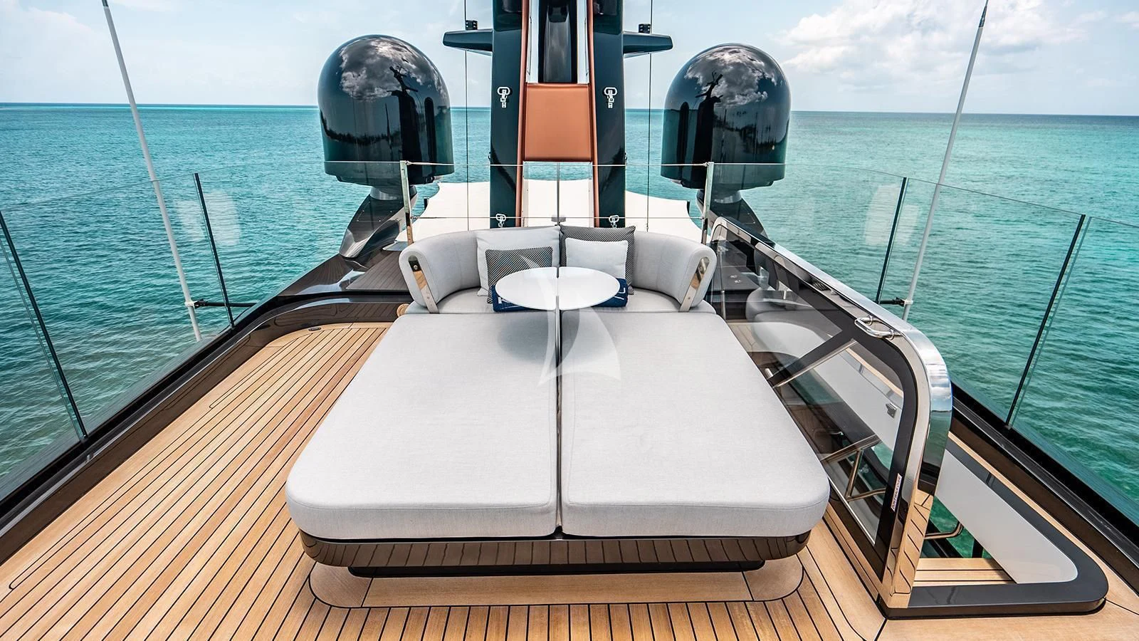 a boat on the water aboard KOJU Yacht for Sale