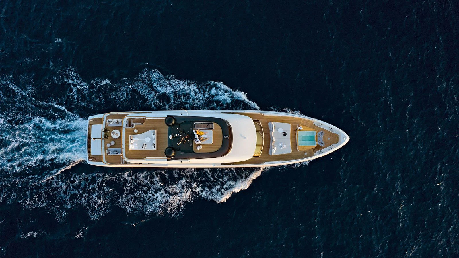 a space ship in outer space aboard KOJU Yacht for Sale