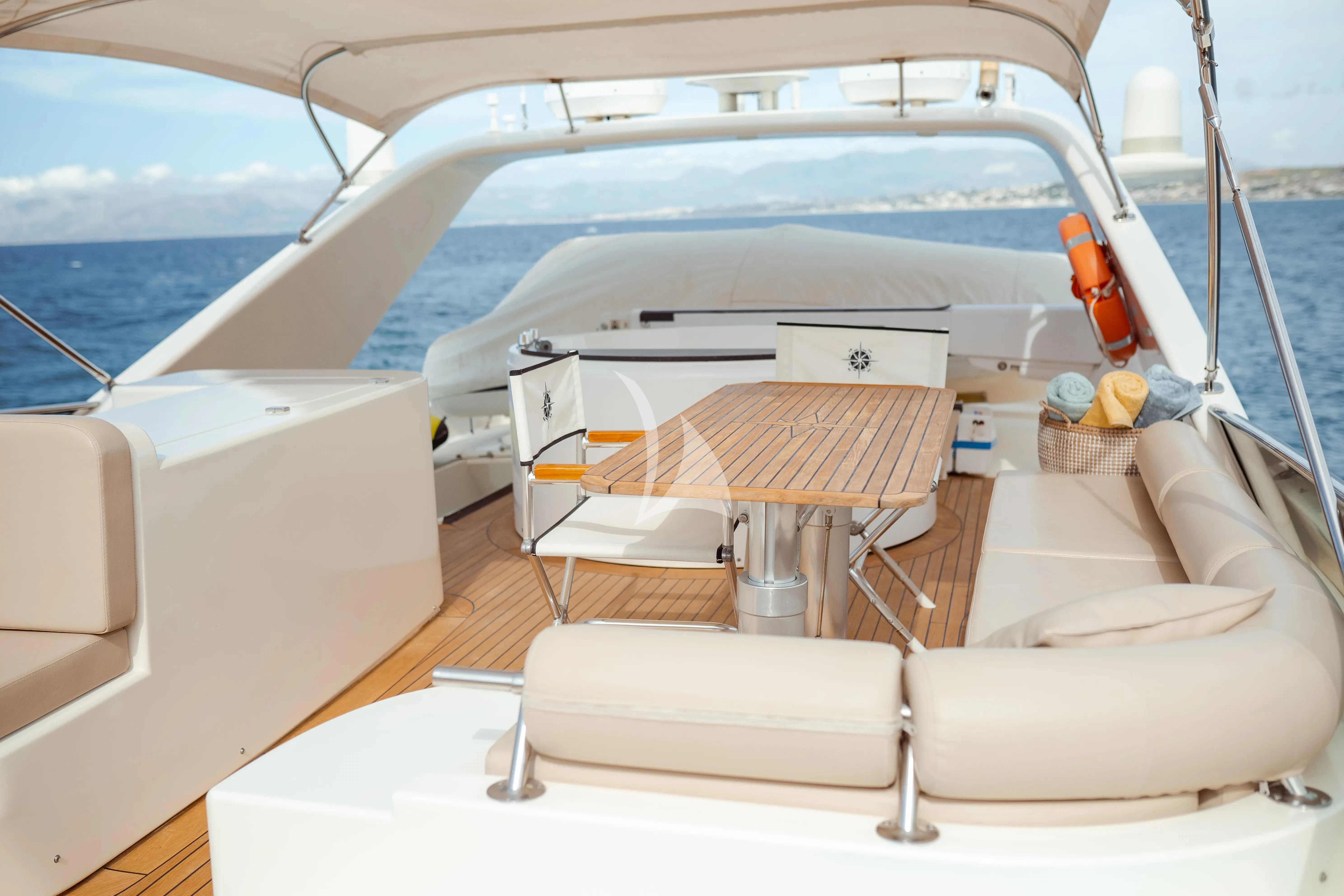 the inside of a boat aboard JAUNI Yacht for Sale