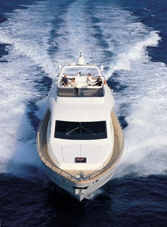 a boat with people on it aboard JAUNI Yacht for Sale