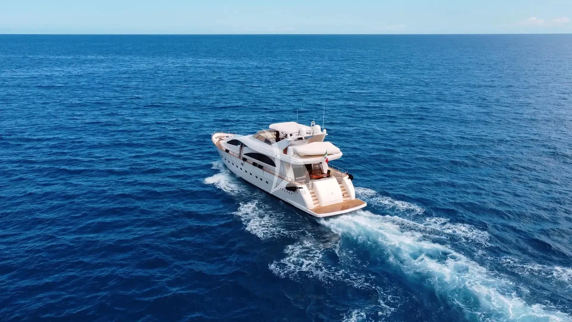 a boat on the water aboard JAUNI Yacht for Sale