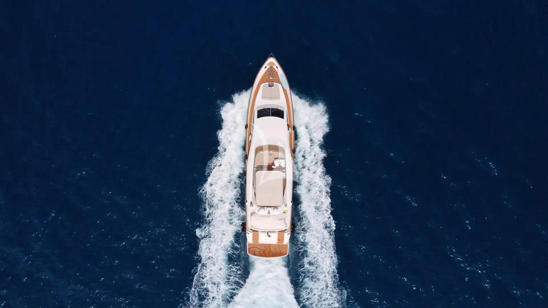 a space shuttle in the sky aboard JAUNI Yacht for Sale