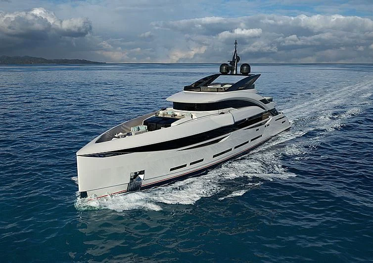 a boat on the water aboard ARIA SF Yacht for Sale