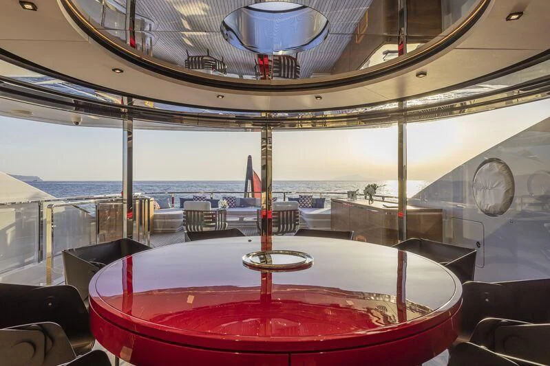 a boat on the water aboard ARIA SF Yacht for Sale