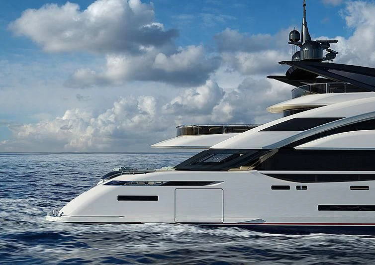 a boat on the water aboard ARIA SF Yacht for Sale