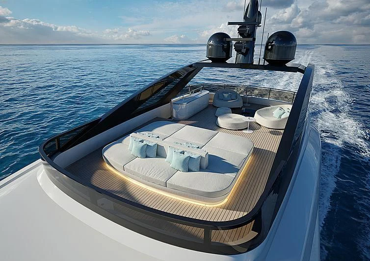 a boat on the water aboard ARIA SF Yacht for Sale