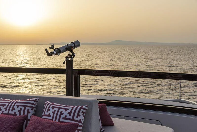 a boat on the water aboard ARIA SF Yacht for Sale