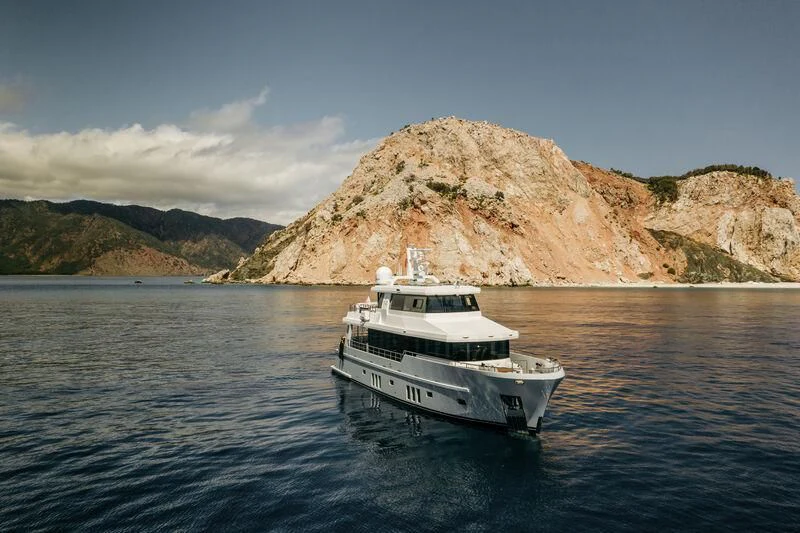a boat on the water aboard LEMANJA Yacht for Sale