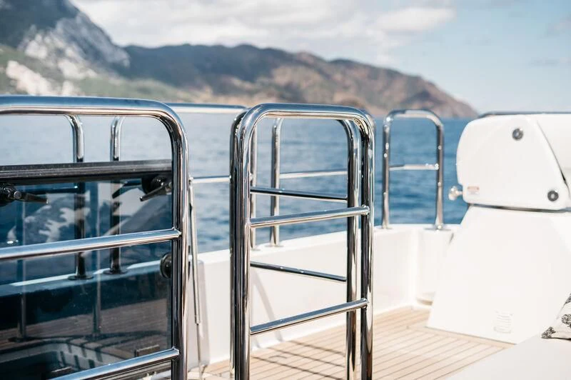 a boat on the water aboard LEMANJA Yacht for Sale