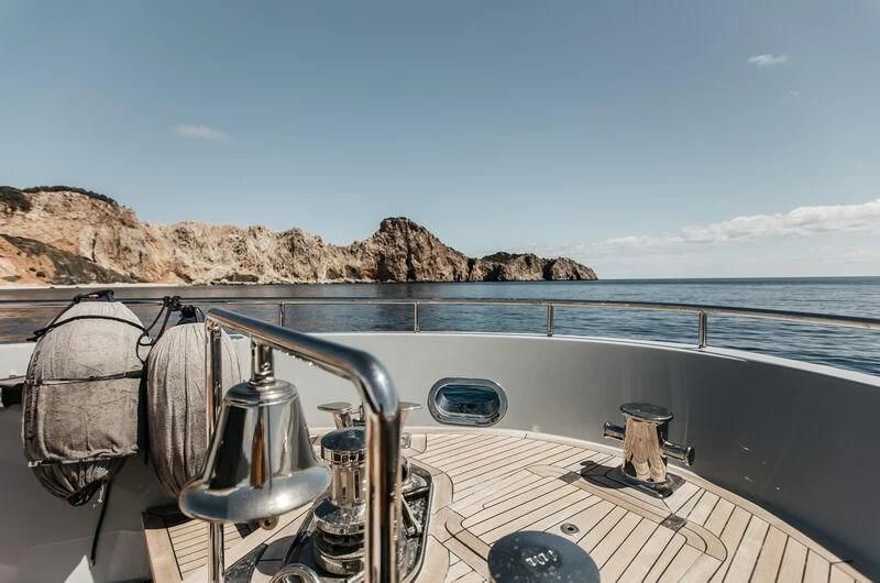 a boat on the water aboard LEMANJA Yacht for Sale