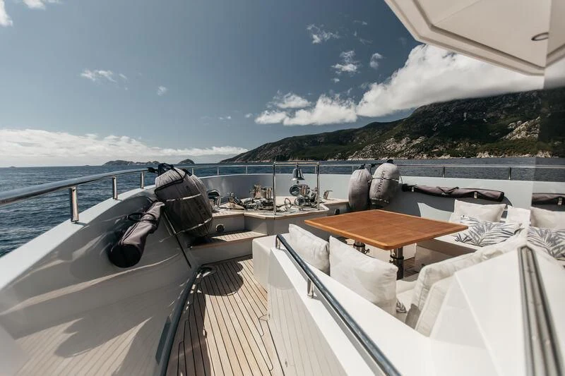a boat on the water aboard LEMANJA Yacht for Sale