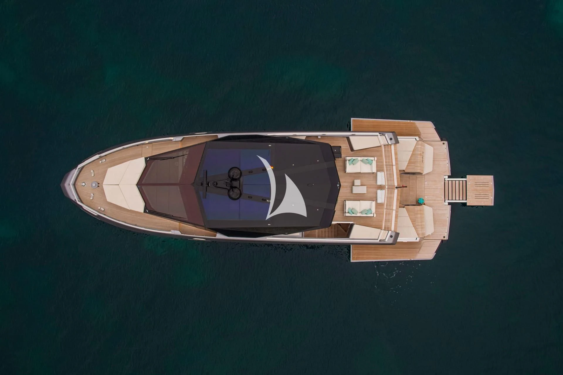a model of a house aboard WHY 200 Yacht for Sale