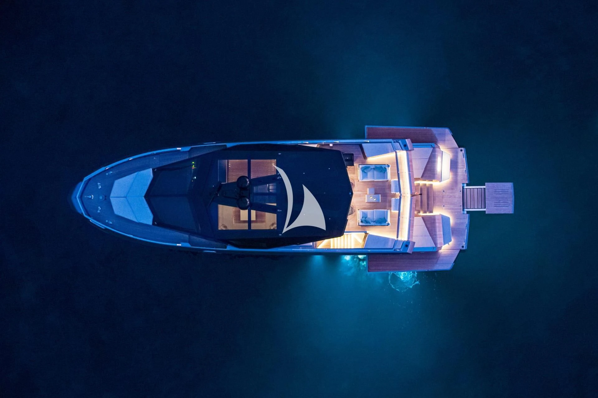 a satellite in space aboard WHY 200 Yacht for Sale