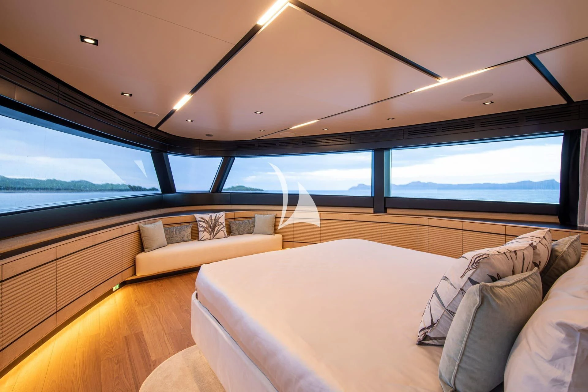 inside of a boat aboard WHY 200 Yacht for Sale