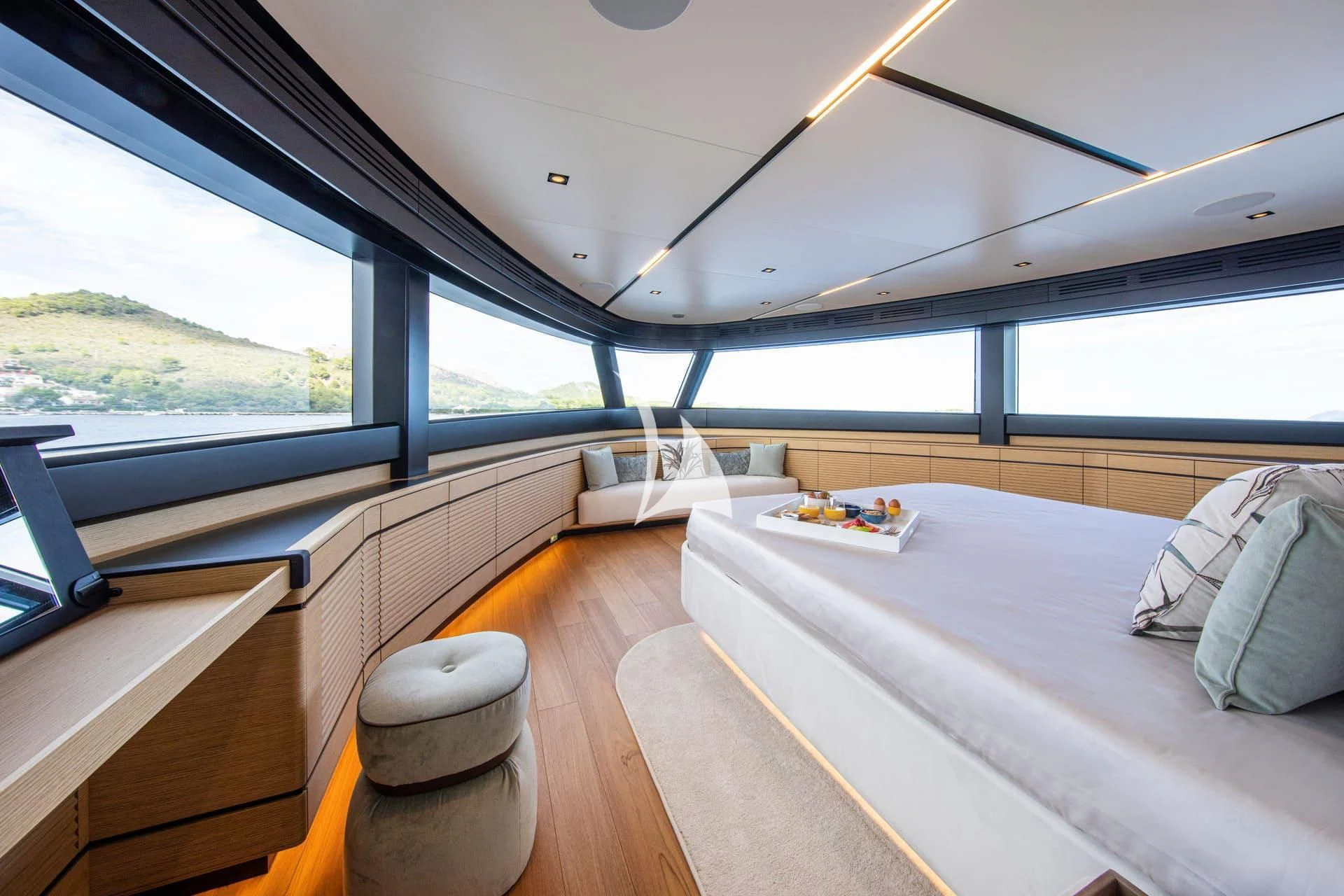 inside of a vehicle aboard WHY 200 Yacht for Sale