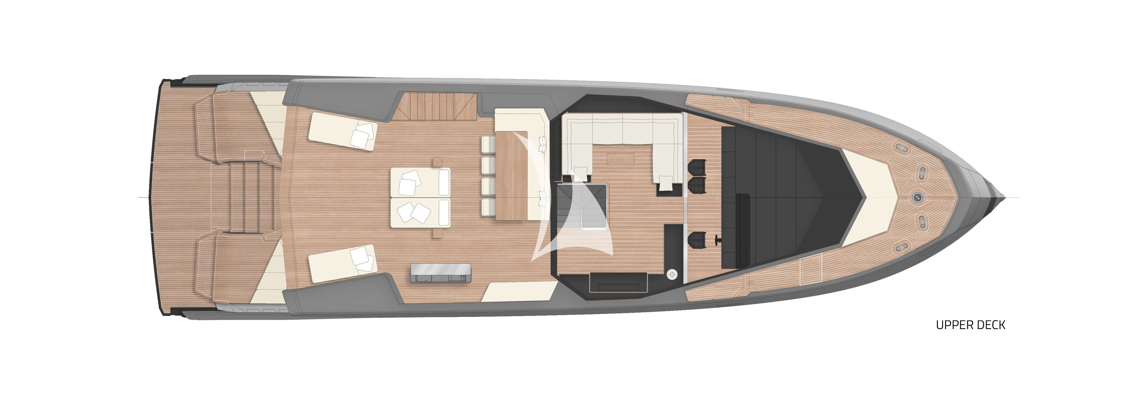 a computer model of a house aboard WHY 200 Yacht for Sale