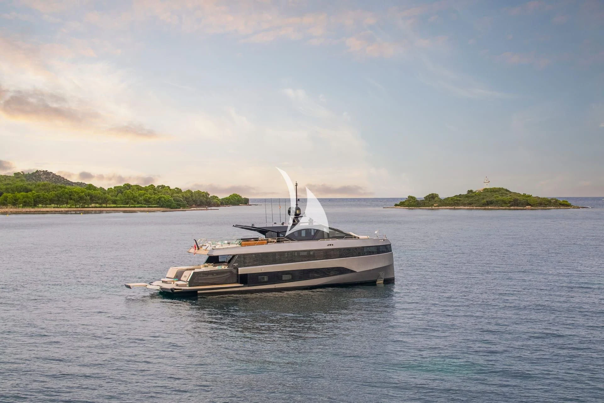 a boat in the water aboard WHY 200 Yacht for Sale