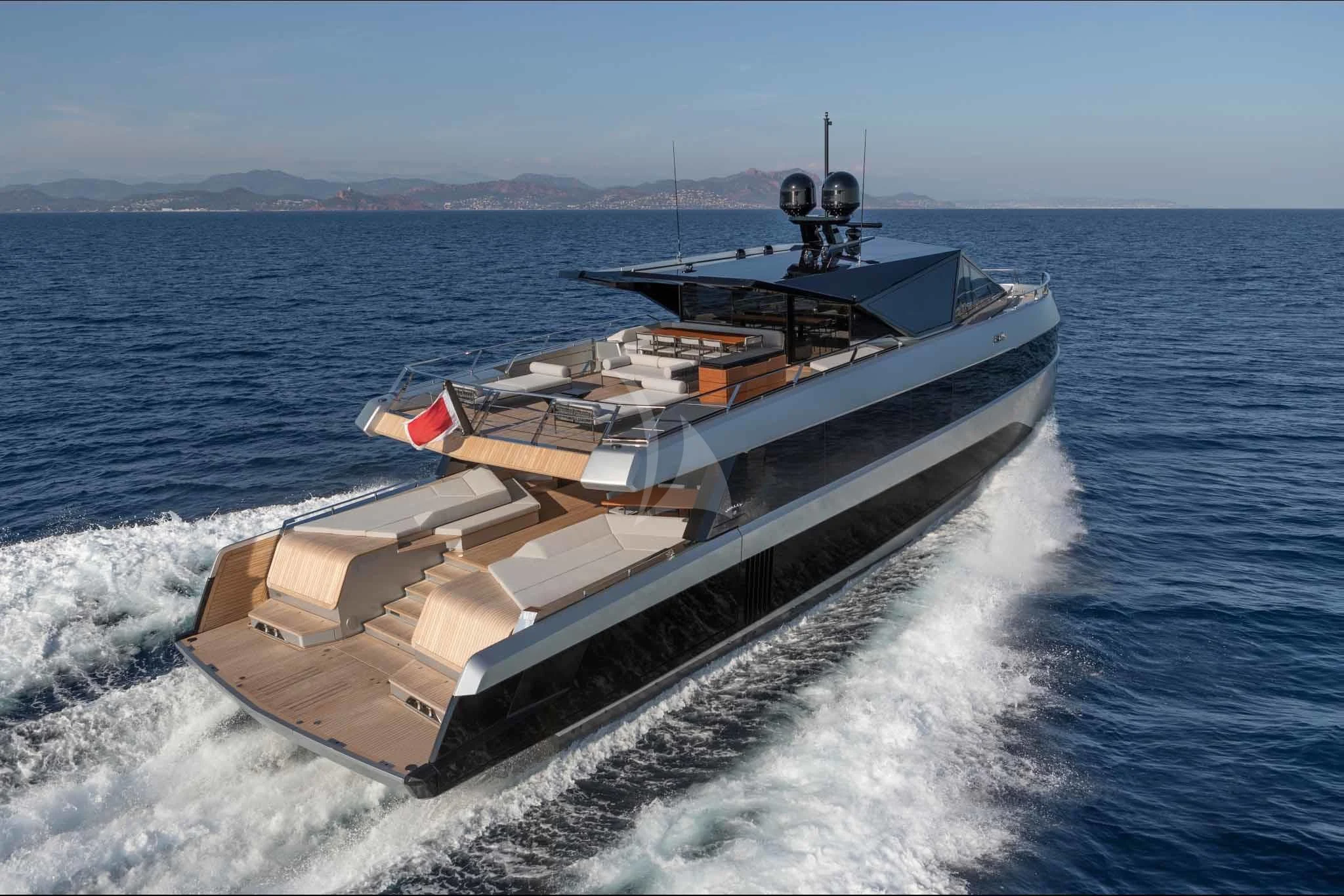 a ship on the water aboard WHY 200 Yacht for Sale