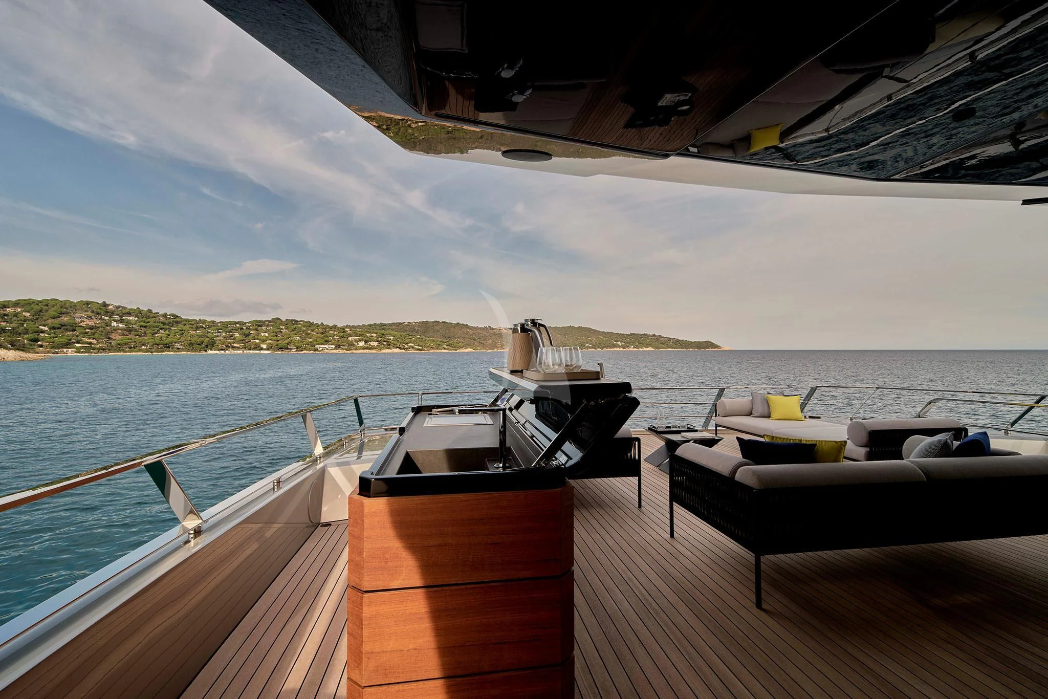 a boat on a body of water aboard WHY 200 Yacht for Sale