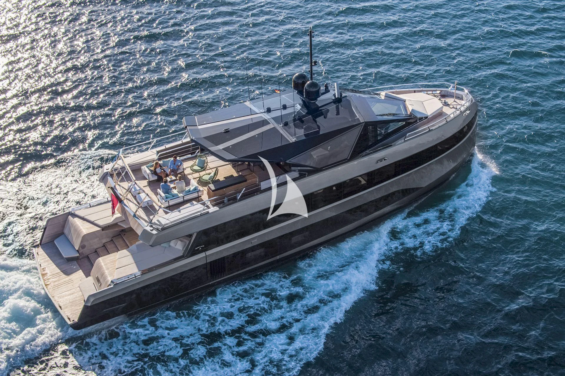 a boat in the water aboard WHY 200 Yacht for Sale